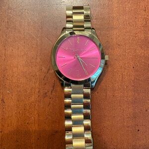 Michael Kors Gold and Pink Women's Watch